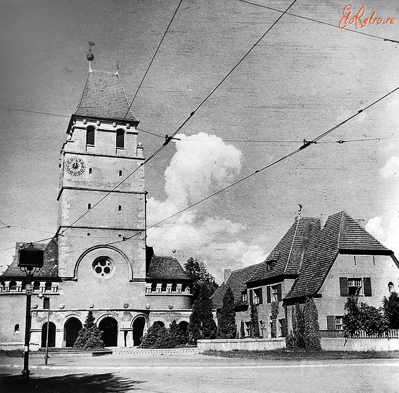 Калининград - Калининград (до 1946 г. Кёнигсберг). Кирха Герцога Альбрехта. Фото 1930х годов.