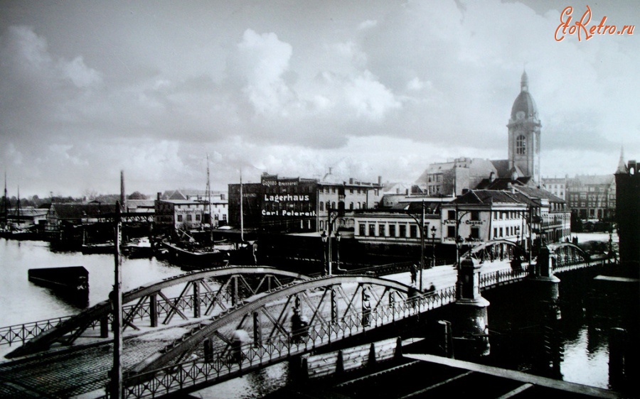 Калининград - Высокий мост — Лютер-кирха, 1912 год