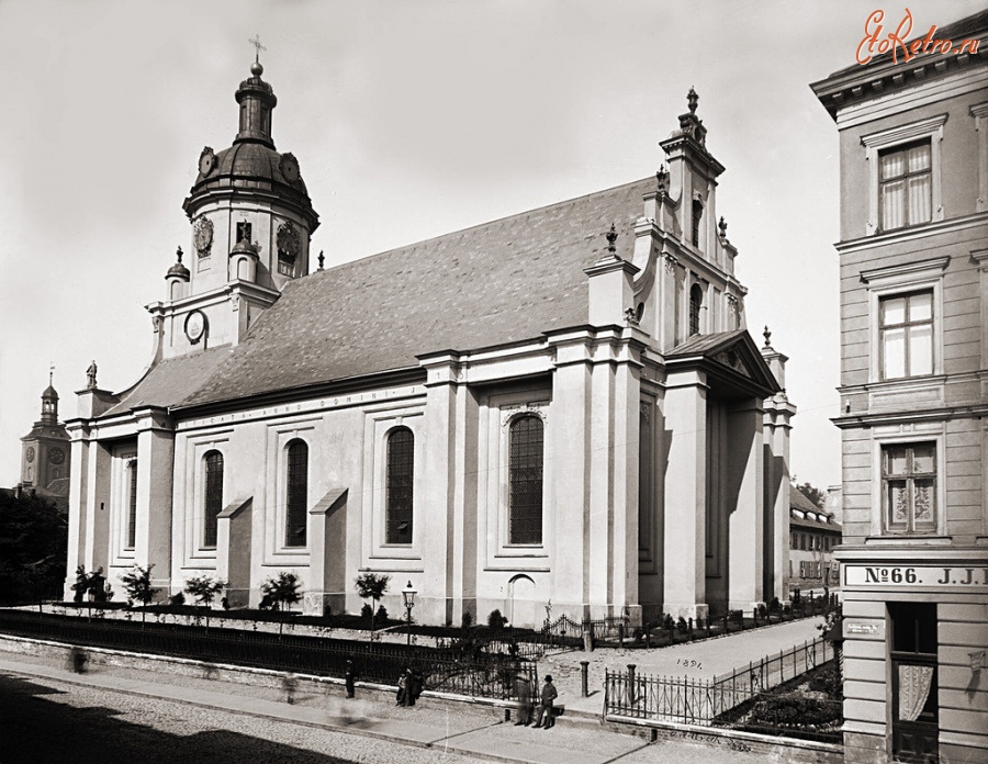 Калининград - Кёнигсберг. Katholische Kirche 1891 год.
