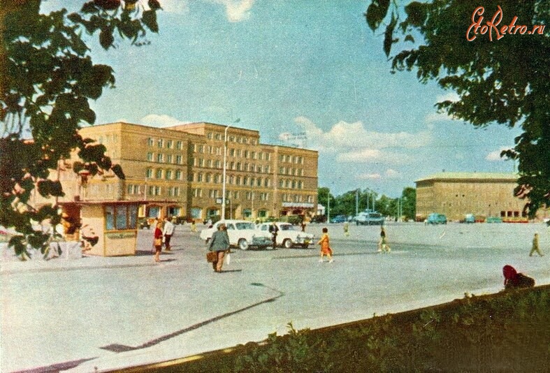Калининград - Площадь Победы 1965г.