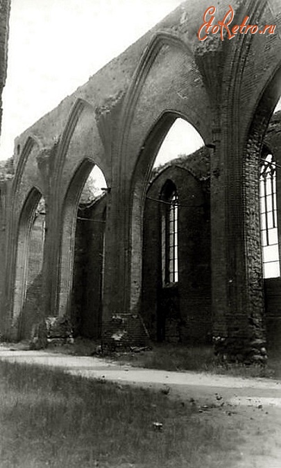 Калининград - Развалины Кафедрального собора.