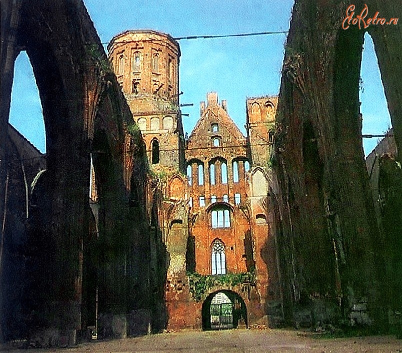 Калининград - Руины Кафедрального собора.