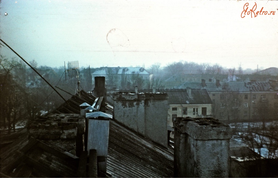 Калининград - Вид с крыши жилого дома 15-17 по ул. Каменной