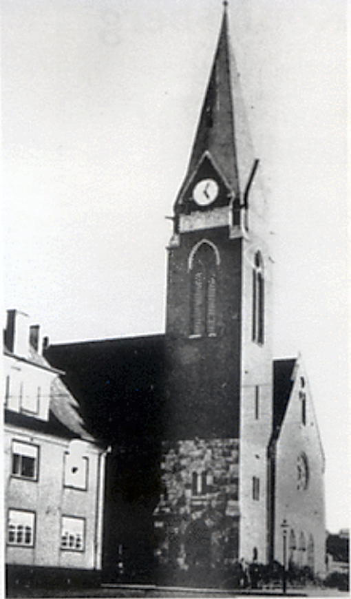 Калининград - Koenigsberg. Rosenau, Ev. Kirche.