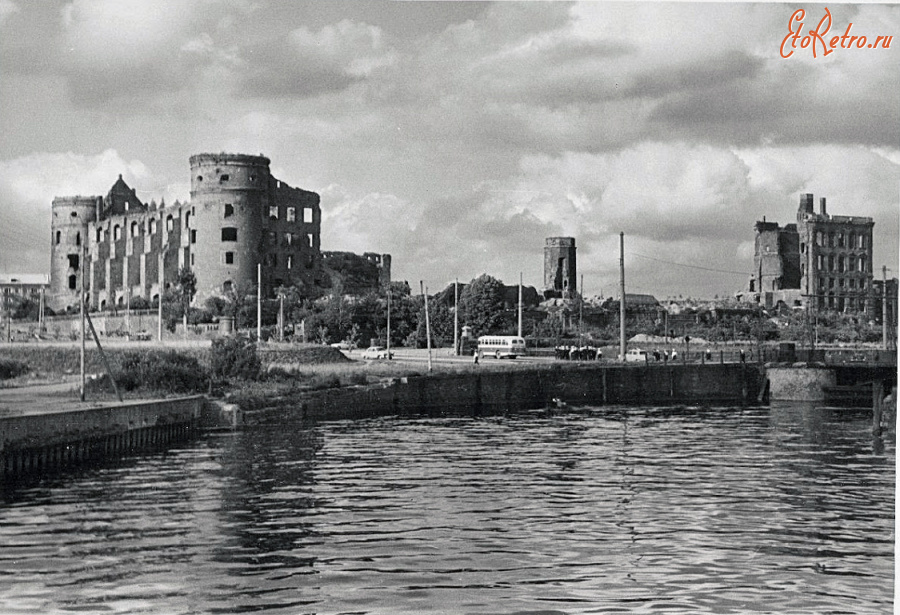 Калининград - Замок со стороны Хундегатта.