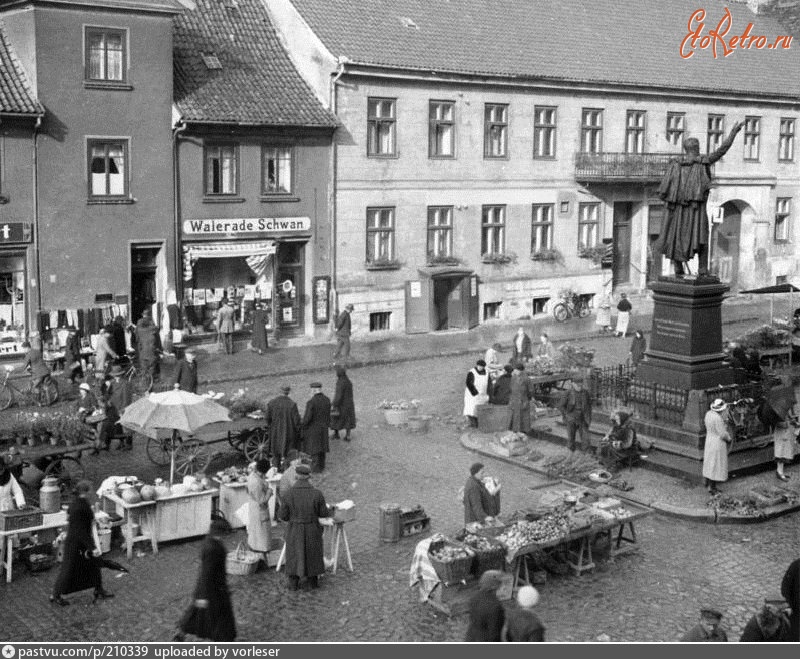Советск - Тильзитский рынок 1930—1939, Россия, Калининградская область, Советск
