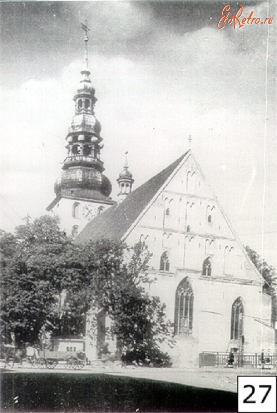 Советск - Одна из первых массивных больших церквей протестантизма в Восточной Пруссии,