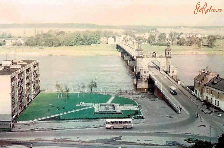 Советск - Советск. Мост Королевы Луизы  с южной стороны.