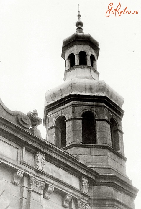 Советск - Башня южного портала моста Королевы Луизы (со стороны Российской Федерации) с формами Немецкой орденской кирхи.