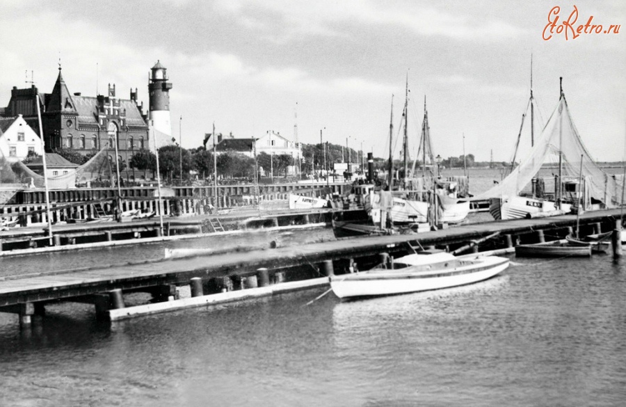Балтийск - Pillau - Hafen 1940