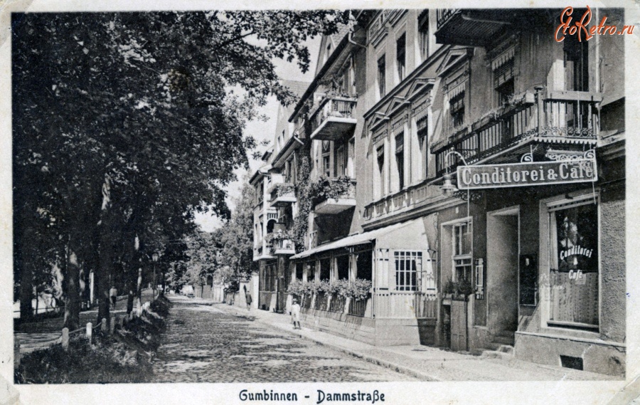 Гусев - Гусев -  Gumbinnen - Dammstrasse.