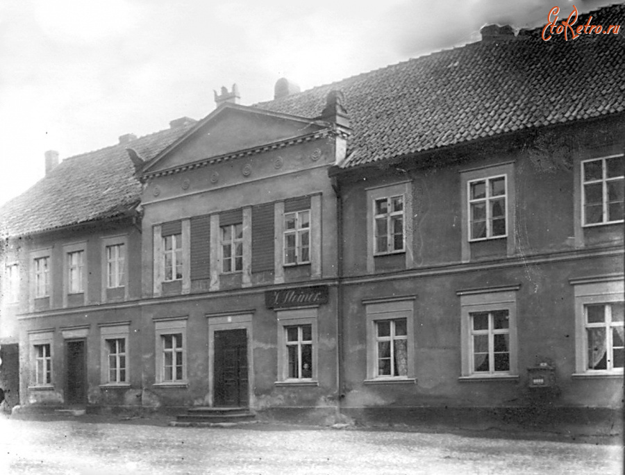 Гусев - Gumbinnen. Kirchenstrasse, Haus №14-16