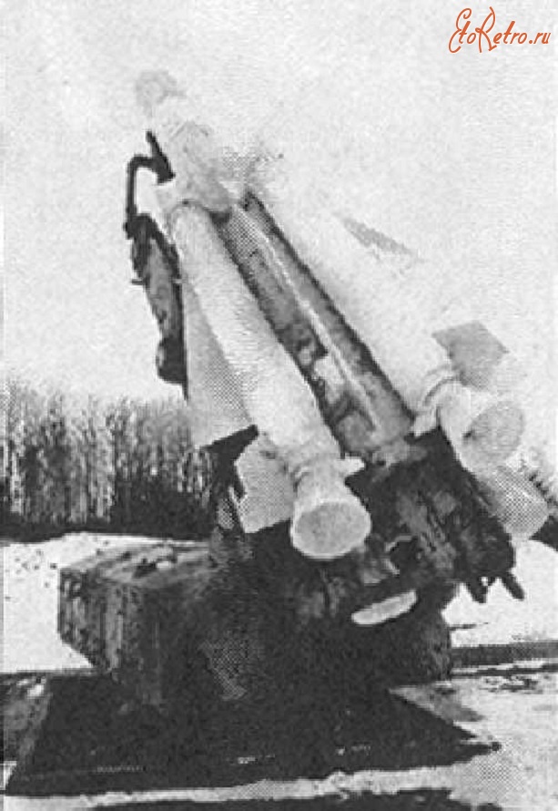 Гвардейск - ПВО бригады Tapiau 2003 - зенитные ракеты типа S-200