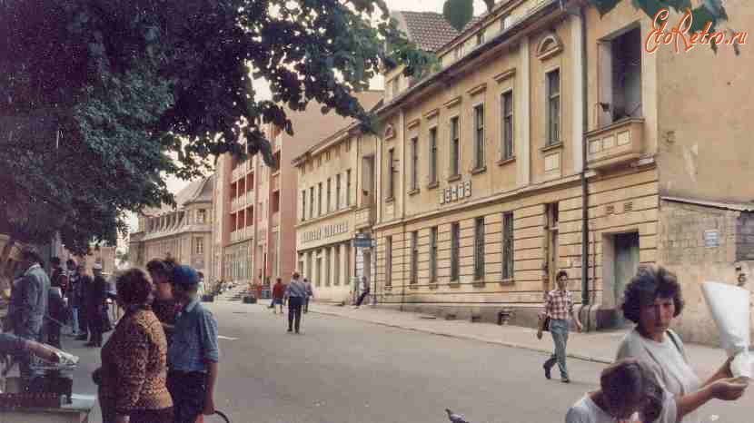 Гвардейск - Am Marktgarten in Tapiau im Jahre 1992