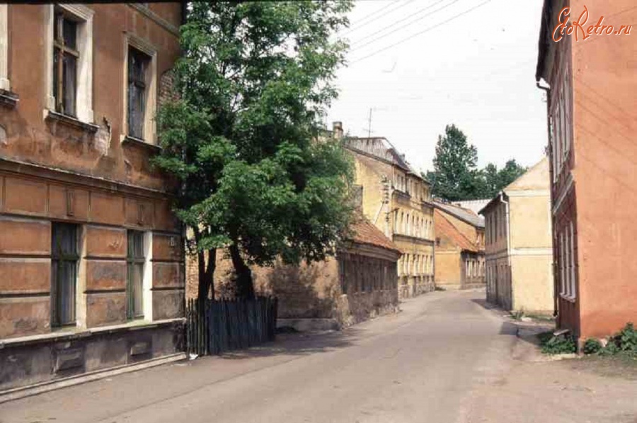 Гвардейск - Kirchenstrasse richtung Marktplatz 1997