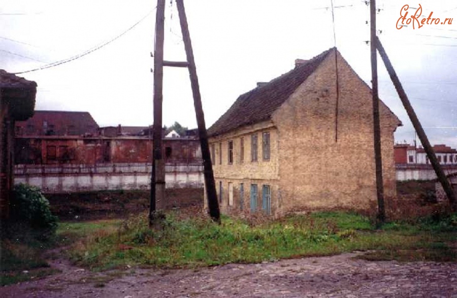 Гвардейск - Haus in der Wasserstrasse