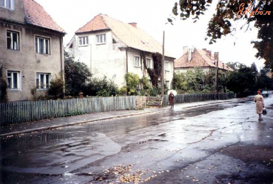 Гвардейск - Mietshaeuser in der Sudermannstrasse