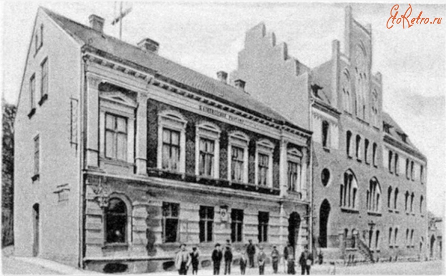 Багратионовск - Preussisch Eylau, Post und Amtsgericht