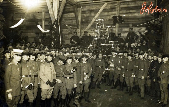 Озерск - Озёрск (Даркемен). Празднование Рождества в Даркемен - Озёрск 1914 год