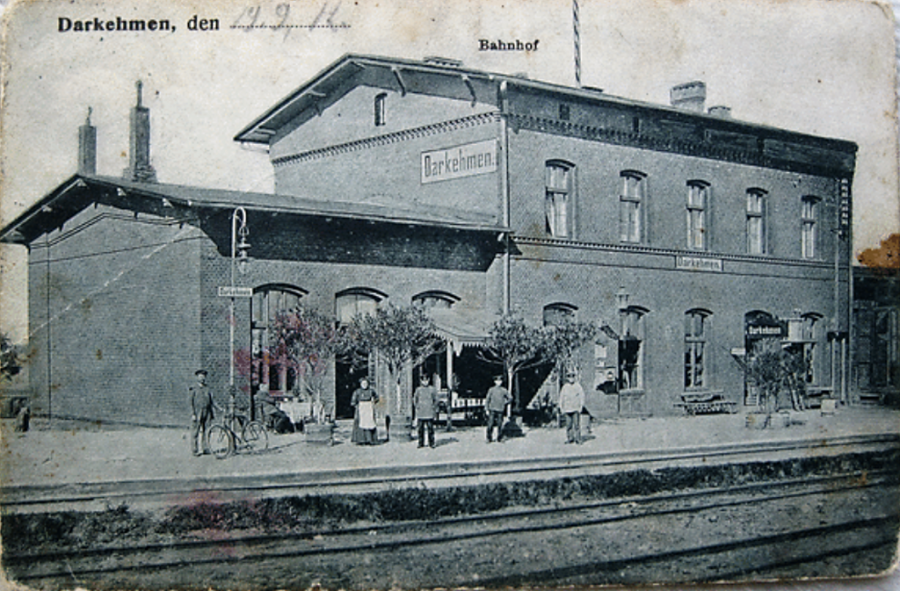Озерск - Darkehmen. Bahnhof Ost.