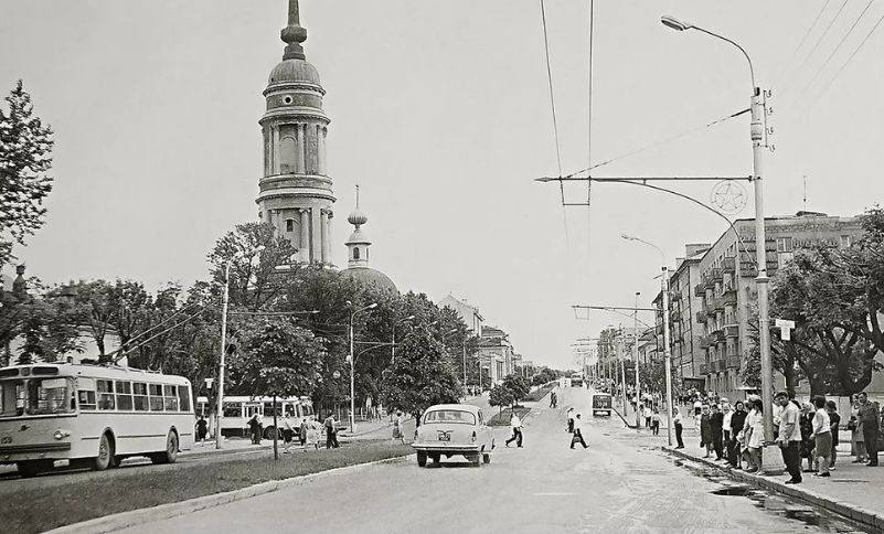 Калуга - Калуга  - Российский город.  Улица Кирова.  1970 год.