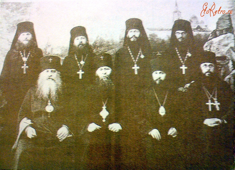 Сортавала - Петербургской духовной академии преподаватели во время паломничества в Валаамский монастырь.