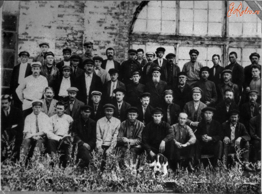Гурьевск - Участники заводской профсоюзной конференции 1932г.