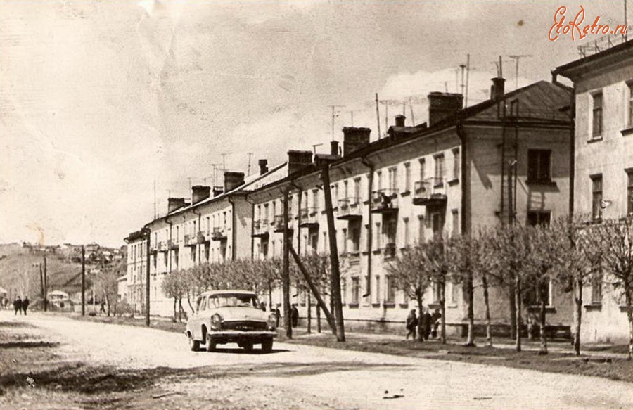 Гурьевск - Улица Ленина 1960-е года