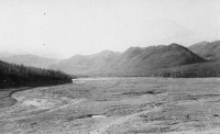 Магаданская область - Река Будыга, место наледи. 1943