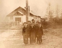 Магаданская область - Жители села Таскан Семья Цветковых.  1964-1965