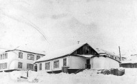 Магаданская область - Первый детский сад в Нижнем  посёлке Матросова. Январь 1956