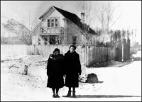 Усть-Омчуг - Дом полевиков на улице Горняцкой. 1941
