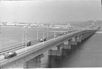 Энгельс - Мост через Волгу со стороны Энгельса