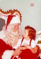 Разное - Фото с Санта-Клаусом из прошлого.