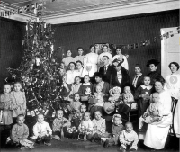 Разное - Новогодняя ёлка в начале 20 века. 1910 год