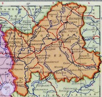 Балашов - Карта Балашовской области