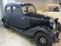 Ретро автомобили - Mercedes-Benz 170V, 1939-го года выпуска. Первая массовая модель «Мерседеса».