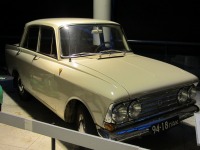 Ретро автомобили - «Москвич»-408, 1968-й год.