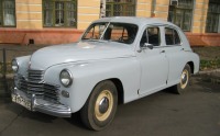 Ретро автомобили - ГАЗ-М20 «Победа»