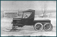 Ретро автомобили - Снегомобили Форда.