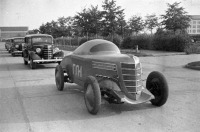 Ретро автомобили - Первый советский гоночный автомобиль. ГАЗ-ГЛ-1. СССР. 1938 г.