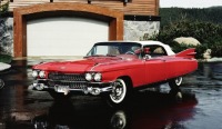 Ретро автомобили - Cadillac Eldorado Brougham 1959 - года Автомобиль Элвиса