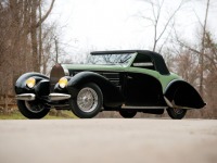 Ретро автомобили - Bugatti Type 57C Aravis.