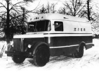 Ретро автомобили - Фургон для перевозки хлеба ПАЗ-657