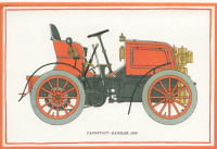 Ретро автомобили - Автомобиль Каннштатт-Даймлер 1890
