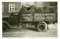 Ретро автомобили - Немецкий военный грузовик в Брест-Литовске