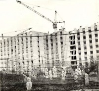 Луганск - Заканчивается строительство общежития Пединститута.