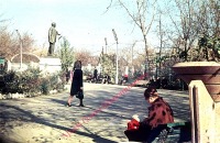Луганск - Сад 1-го Мая,центральная аллея,1960-е.годы.