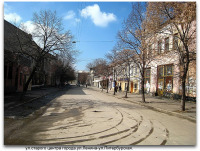 Луганск - улицы старого центра города.