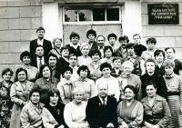 Россия - Коллектив преподавателей медицинского училища 1987 год